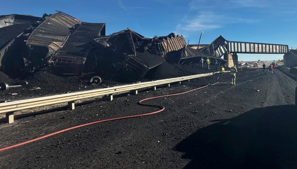 I-25 in Colorado Partially Closed as Coal Train Derailment Claims Semi-Truck Driver’s Life, Authorities Report