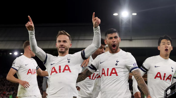 Son breaks through again as Tottenham Hotspur continue to lead the Premier League with a 2-1 away win over Crystal Palace